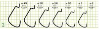 Крючки офсетные Gurza Worm 777 LE KE-3218 фотография №1