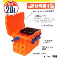 Ящик Meiho Bucket Mouth BM-5000 оранжевый фотография №1