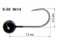 Мормишка DS S-59 Фотографія №4