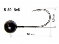 Мормишка DS S-59 Фотографія №1