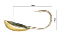 Літня мормишка Yagan на Карася №12 Золото Фотографія №1