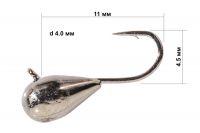 Мормышка Fishing ROI капля с ушком фотография №3