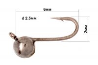 Мормишка Fishing ROI Куля з вушком Фотографія №3