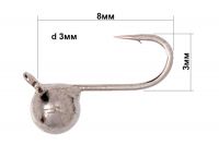 Мормишка Fishing ROI Куля з вушком Фотографія №4