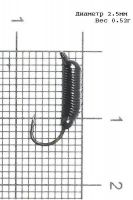 Мормышка летняя Levsha Ручейник Caddis фотография №1