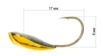 Летняя мормышка Yagan на Карпа №16 золото фотография №1