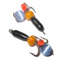 Мормишка чорт з кошачим оком 7мм МВ39 Фотографія №1