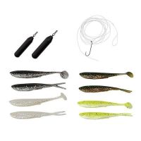 Набор силиконовых приманок Savage Gear Finezze Dropshot Kit 11шт фотография №1