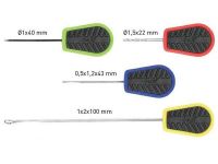 Набор Carp Zoom Entrant Carp Needle set 3 иголки и сверло CZ2798 фотография №1