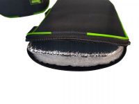 Наколінники зимові Профмонтаж на блискавці чорні ZM124970 Фотографія №1