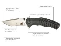 Ніж Skif Griffin II SW Black Фотографія №4
