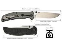 Нож Skif Urbanite II SW Black фотография №6