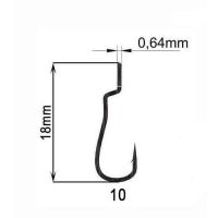 Крючки офсетные Crazy Fish Joint Worm Hook фотография №1