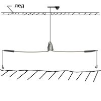 Відвід зимоий Vfortuna 10см 2г Фотографія №1