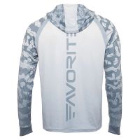 Реглан Favorite Hooded Jersey Pike Gray фотография №2