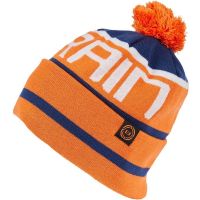 Шапка Brain с помпоном blue-orange фотография №1