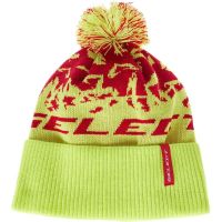 Шапка Select Pompon Hat Yellow Red фотография №3