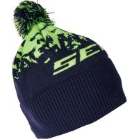 Шапка Select Pompon Hat Black Green Фотографія №3