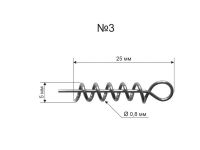 Штопор для силікону DS Фотографія №1