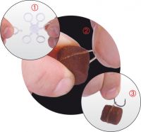 Силиконовые кольца для пеллетса Carp Zoom Bait Band фотография №1