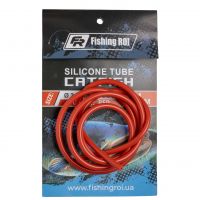 Силіконова трубка Fishing ROI Red 2.0*5.0мм 1м Фотографія №1
