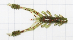 Силикон Reins Ring Shrimp 2" 025 Watermelon Red 12шт