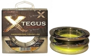 Шнур X-Tegus 1.5 25lb 150m Yellow
