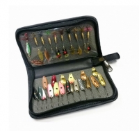 Сумка для блесен Kibas кожа  фотография №1