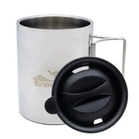 Термокухоль Tramp з напувалкою та складними ручками 500мл UTRC-142 Фотографія №1