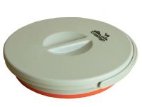 Ведро силиконовое с крышкой фотография №1