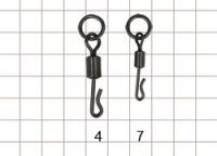 Вертлюжок швидкознімний з кільцем Golden Catch Фотографія №1