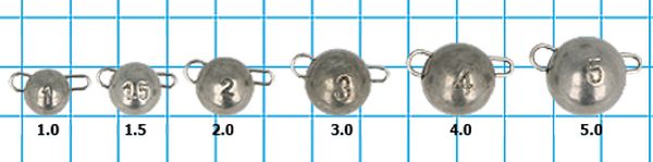 Груз ушастый вольфрамовый Golden Catch разборный фотография №1