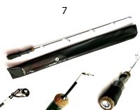 Удочка зимняя Черная Саламандра Судаковая Vib-1 70см фотография №1