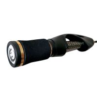 Удочка зимняя Черная Саламандра Судаковая Vib-2 Black 67см фотография №4