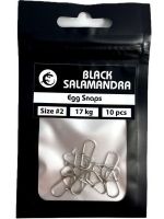 Застёжка Черная Саламандра Egg Snaps фотография №3