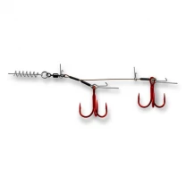 Оснастка для силикона Gurza Lower Stinger Rig ST36 7см №4 Red фото