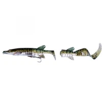 Воблер Savage Gear 3D Hybrid Pike 250SS 07-Green Silver Pike фото