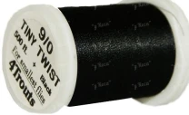 Монтажна нитка 4Trouts Tiny Twist 9/0 Black 500ft фото