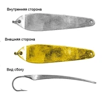 Блешня вертикальна Lucky Jhon 6145-SG фото