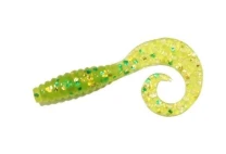 Силикон Bait Breath Curly Grub 2.5" 12шт #Ur200 - фото