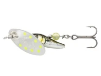 Блесна Savage Gear Sticklebait Spinner #2 Green Silver Ayu фото