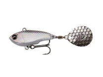 Блесна Savage Gear Fat Tail Spin 6.5см 16г White Silver фото