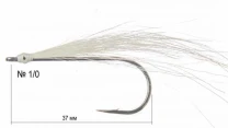 Бородка на жереха Strike ST18-1/0 White фото