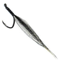 Бородка на жереха Strike ST12-1/0 White-Black фото