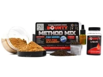 Прикормка Bounty Method Mix 4в1 400г Red Fish-Blackberry (Красная рыба-ежевика) фото