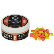 Бойлы Brain Dumbells Pop-Up Mix 34g 5*8mm Double Fruit (cлива+ананас) фото