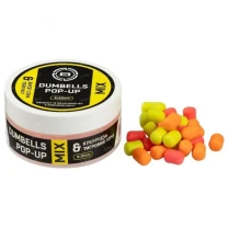 Бойлы Brain Dumbells Pop-Up Mix 34g 6*10mm Sweet Corn-Tiger Nut (кукуруза+тигровый орех) фото