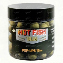 Бойлы Dynamite Baits Pop-Up 80г 15мм Hot Fish-GLM фото