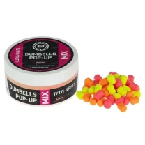 Бойлы Brain Dumbells Pop-Up Mix 34g 5*8mm Tutti-Frutti (тутти-фрутти) фото