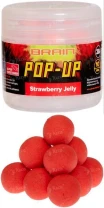 Бойлы Brain Pop-Up F1 10мм Strawberry Jelly (клубника) - фото